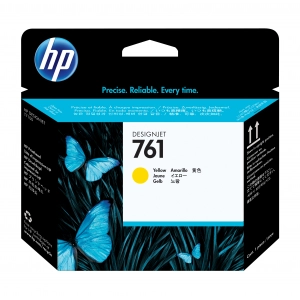 Głowica oryginalna HP 761 (CH645A) Żółty