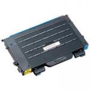 Toner oryginalny CLP-510D5C Niebieski Powiększony