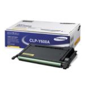 Toner oryginalny CLP-Y600A Żółty