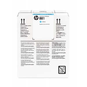 HP 881 CR335A tusz jasny niebieski oryginalny 5L