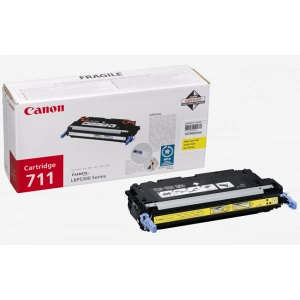 Toner oryginalny CRG 711Y (1657B002) Żółty