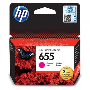 Tusz oryginalny CZ111A (HP 655) Purpurowy