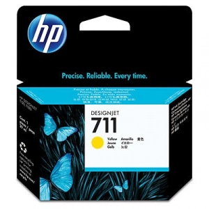 Tusz oryginalny CZ132A (HP 711) Żółty
