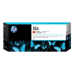 Tusz oryginalny F9K06A (HP 745) Czerwony