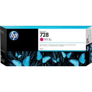 Tusz oryginalny F9K16A (HP 728) Purpurowy wydajny
