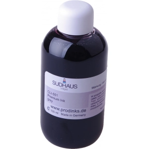 Tusz w butelce / do napełniania (100 ml) Szary