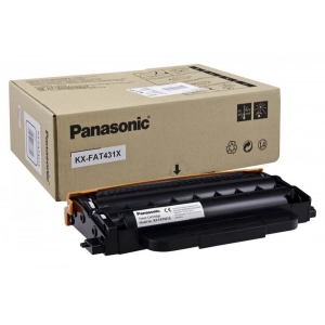 Toner oryginalny KX-FAT431X Czarny Extra Wydajny
