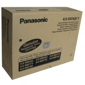 Toner oryginalny KX-FAT92 Czarny (3 sztuki)