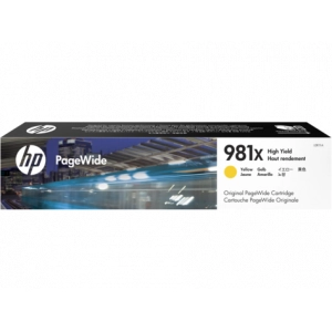 Tusz oryginalny L0R11A (HP 981x) Żółty Wydajny
