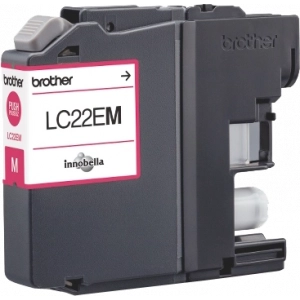 Tusz oryginalny LC22EM Purpurowy