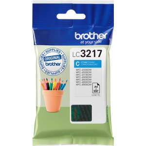 Brother LC-3217C tusz niebieski oryginalny
