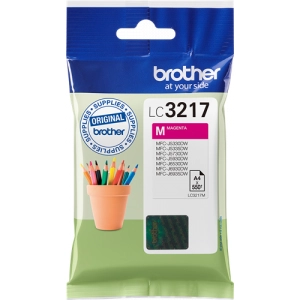 Brother LC-3217M tusz purpurowy oryginalny