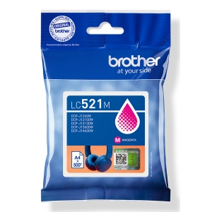 Brother LC521M tusz purpurowy oryginalny