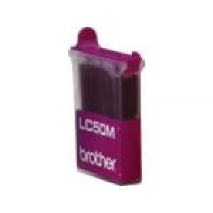 Tusz oryginalny LC-50M Purpurowy