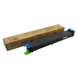 Toner oryginalny MX-31GTCA Niebieski