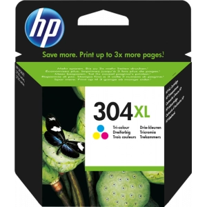 Tusz oryginalny N9K07A (HP 304XL) Kolor Wydajny