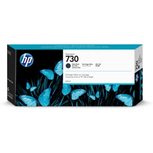 Tusz oryginalny P2V71A (HP 730) 300ml Czarny matowy
