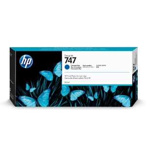 Tusz oryginalny HP 747 (P2V85A) Niebieski chromatyczny