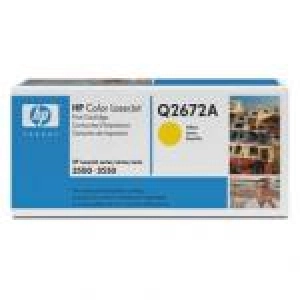 Toner oryginalny Q2672A (HP 309A) Żólty