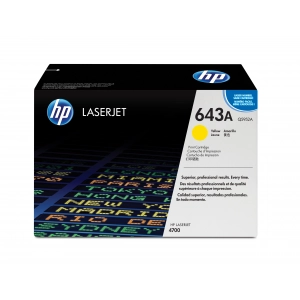 Toner oryginalny Q5952A (HP 643A) Żółty