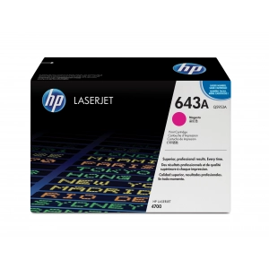 Toner oryginalny Q5953A (HP 643A) Purpurowy