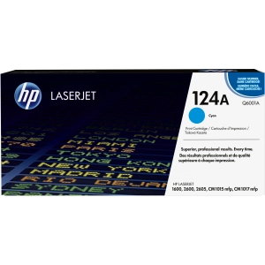 Toner oryginalny Q6001A (HP 124A) Niebieski