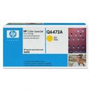 Toner oryginalny Q6472A (HP 502A) Żółty