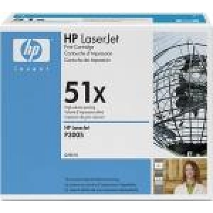 Toner oryginalny Q7551X Czarny Wydajny (HP 51X)