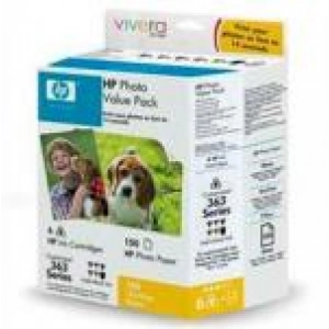 Zestaw HP Q7966EE Photo Value Pack seria 363 + papier foto