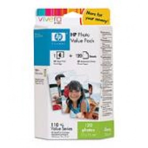 Tusz oryginalny CB304A + gratis (HP 110 Photo)