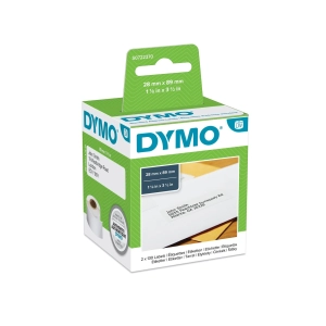 Etykiety DYMO LW 99010 S0722370 28mm x 89mm 130szt etykiet na rolce oryginalna