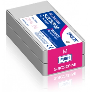 Tusz oryginalny C33S020603 (SJIC22PM) purpurowy