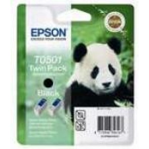 Zestaw oryginalny tuszy T050142 (2sztuki) Czarny