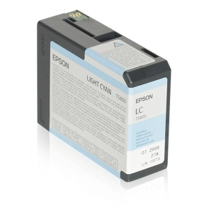 Tusz oryginalny T580500 Jasny Niebieski