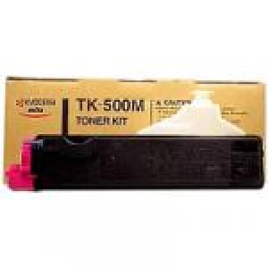 Toner oryginalny TK500M Purpurowy