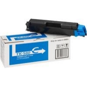 Toner oryginalny TK-580C (1T02KTCNL0) Niebieski
