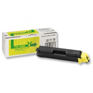 Toner oryginalny TK-580Y (1T02KTANL0) Żółty