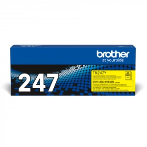 Toner oryginalny TN247Y Żółty Wydajny