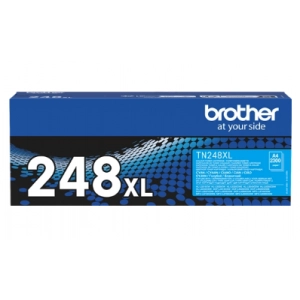 Toner oryginalny TN248XLC Niebieski Wydajny