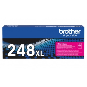 Toner oryginalny TN248XLM Purpurowy Wydajny 