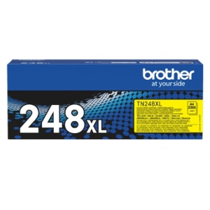Toner oryginalny TN248XLY Żółty Wydajny