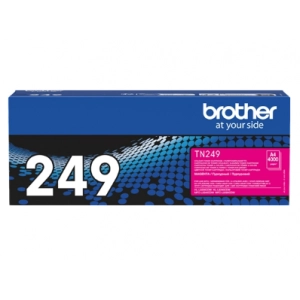 Toner oryginalny TN249M Purpurowy