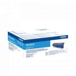 Toner oryginalny TN-421C Niebieski