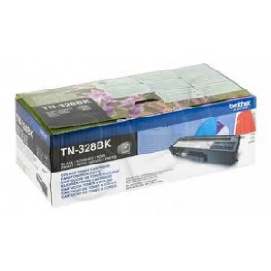 Toner oryginalny TN-328BK Czarny Extra Wydajny