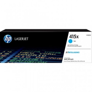 Toner oryginalny HP 415X (W2031X) Niebieski Wydajny