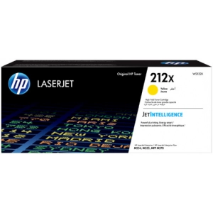 Toner oryginalny W2122X (HP 212X) Żółty