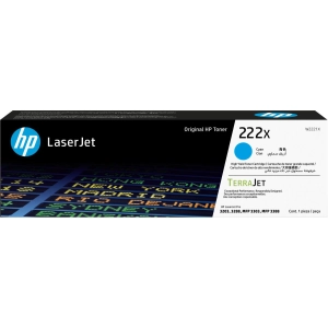 HP 222X W2221X toner niebieski oryginalny wydajny
