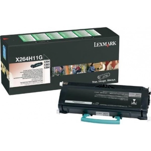 Toner oryginalny X264H11G Czarny Wydajny (kaseta zwrotna)