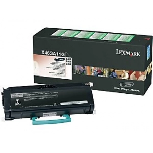 Toner oryginalny X463A11G Czarny (kaseta zwrotna)