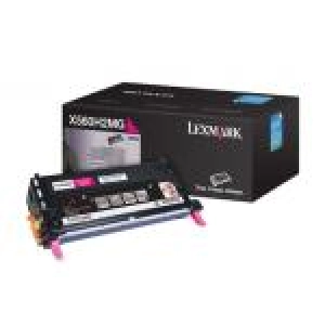 Toner oryginalny X560H2MG Purpurowy Wydajny (regenerowalny)